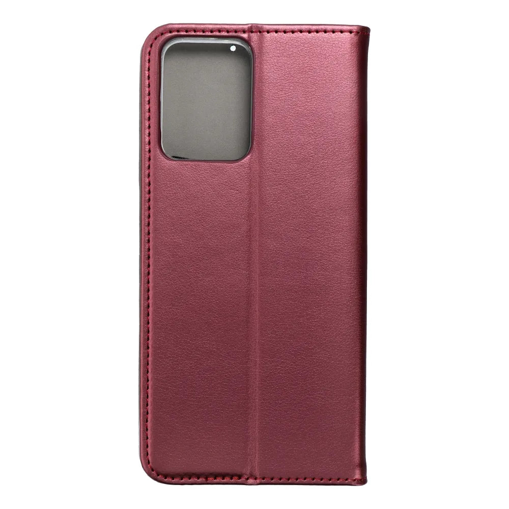 TechWave Smart Leather book case for Xiaomi Redmi Note 12 5G / Poco X5 5G burgundy