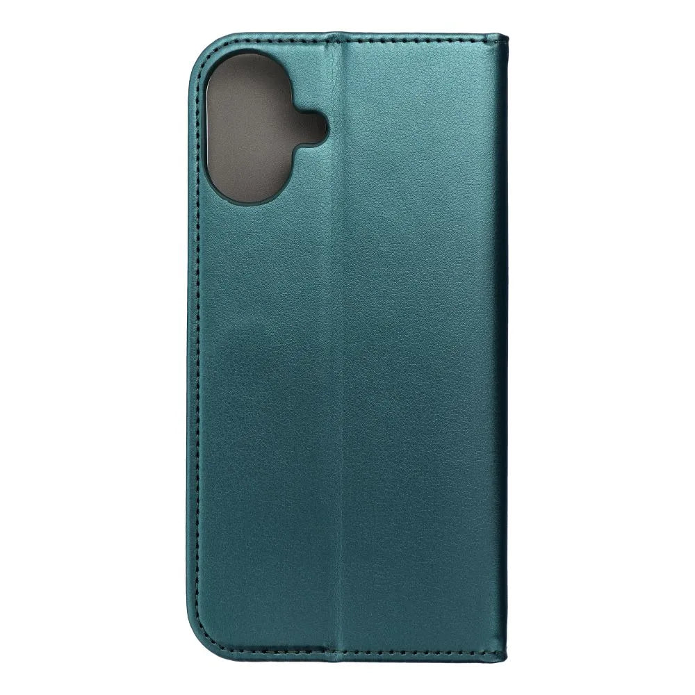 TechWave Smart Leather case for Apple iPhone 16 Plus forest green