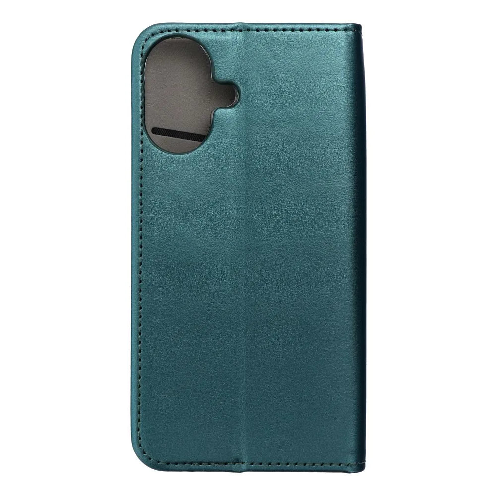 TechWave Smart Leather case for Apple iPhone 16 forest green