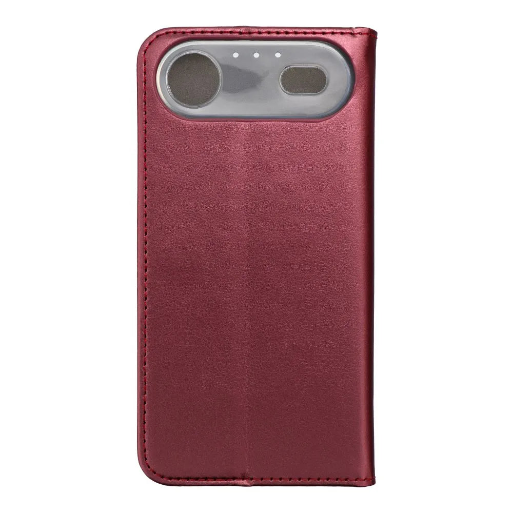 TechWave Smart Leather case for Apple iPhone 17 Air burgundy