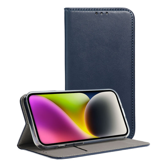 TechWave Smart Leather case for Oppo A58 4G navy blue