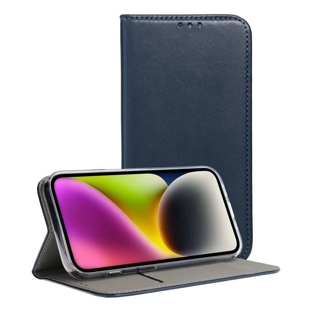 TechWave Smart Leather case for Oppo Reno 15 5G navy blue