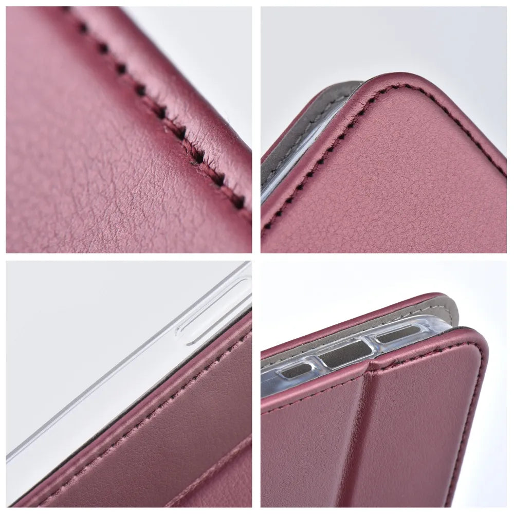 TechWave Smart Leather case for Samsung Galaxy A33 5G burgundy