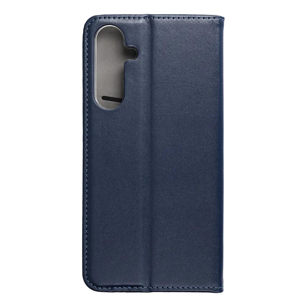 TechWave Smart Leather case for Samsung Galaxy A35 5G navy blue