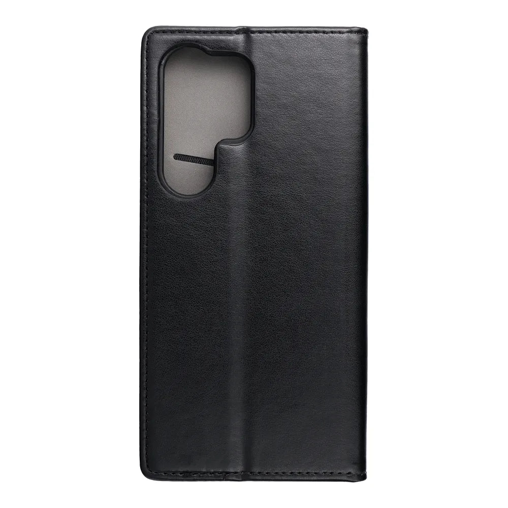 TechWave Smart Leather case for Samsung Galaxy S25 Ultra black