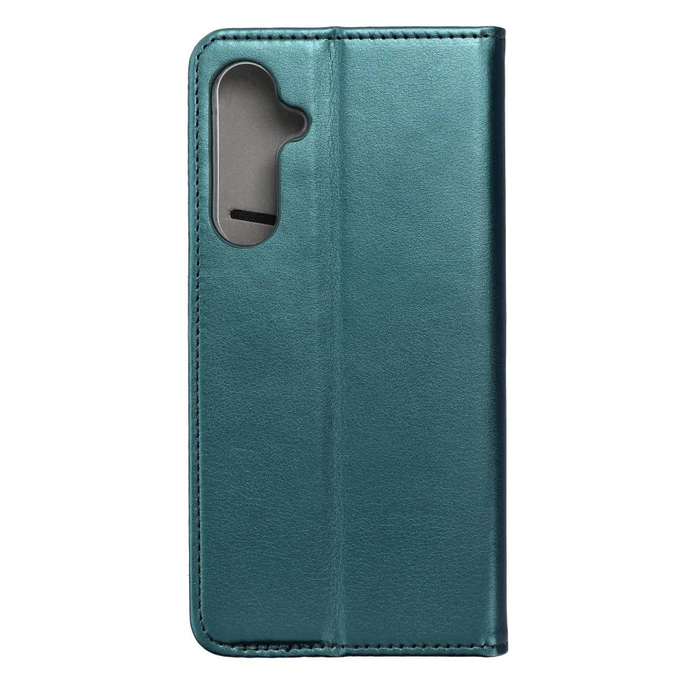 TechWave Smart Leather case for Samsung S23 Fe forest green