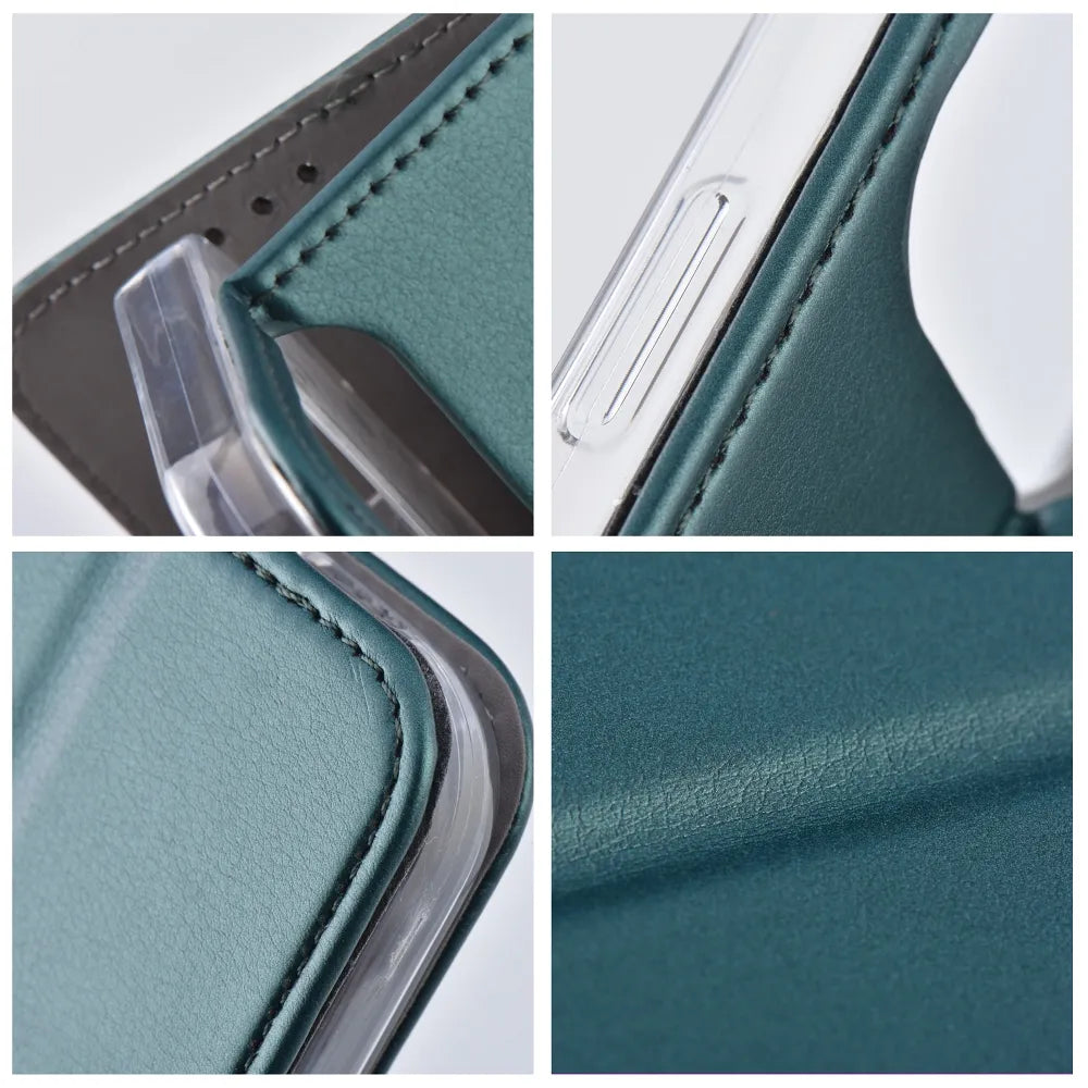 TechWave Smart Leather case for Xiaomi 14T Pro forest green