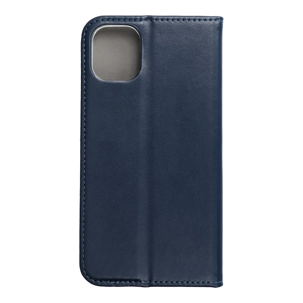 TechWave Smart Leather case for iPhone 11 navy blue