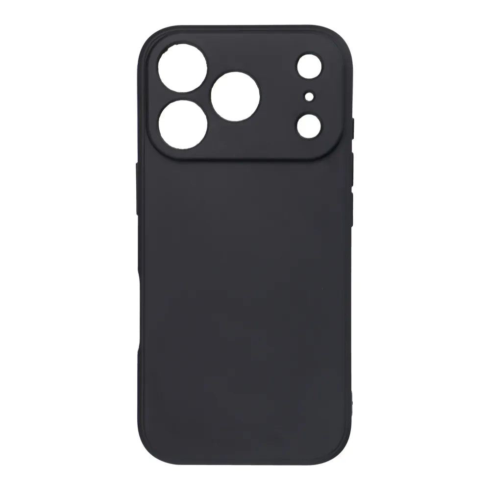 TechWave Soft Silicone case for Apple iPhone 17 Pro black