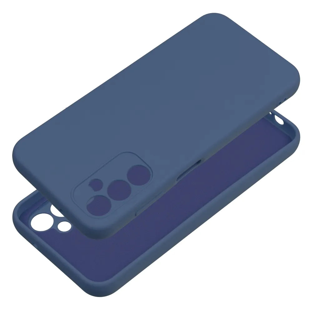 TechWave Soft Silicone case for Samsung Galaxy A14 4G / 5G navy blue