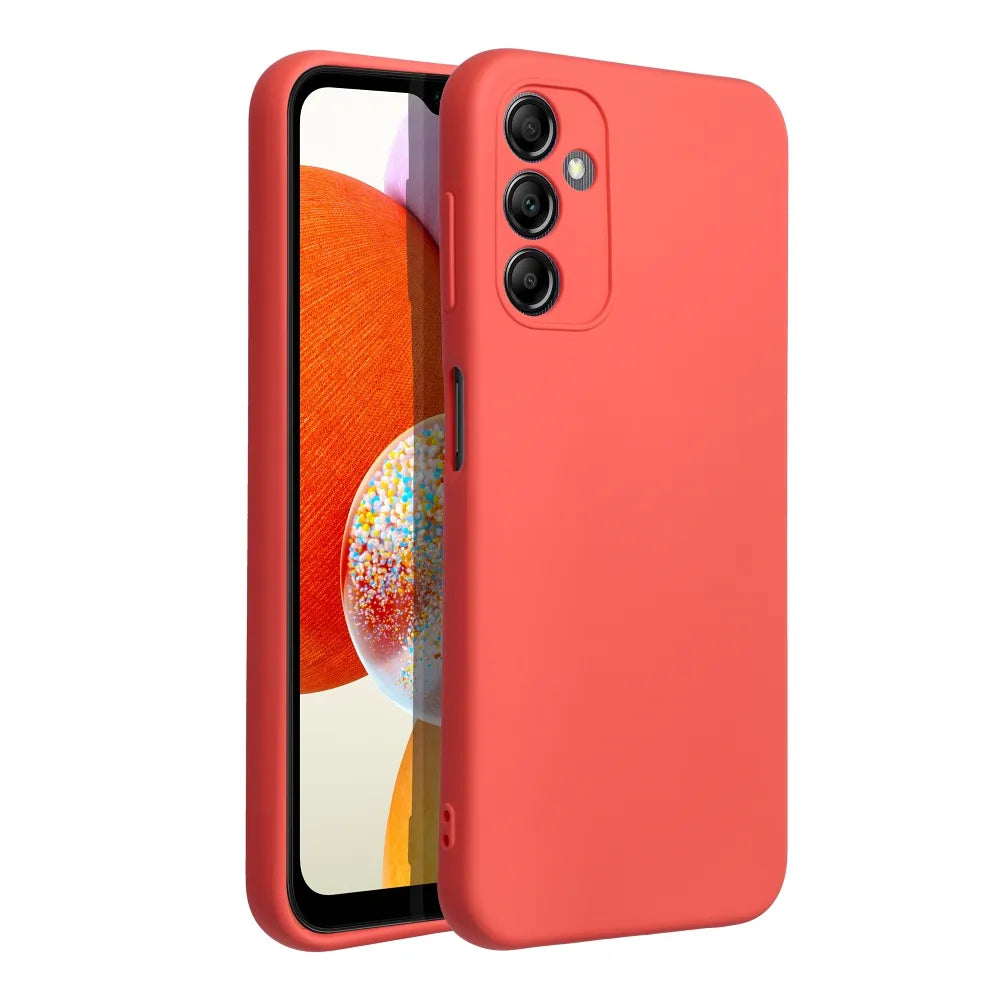 TechWave Soft Silicone case for Samsung Galaxy A14 4G / 5G peach