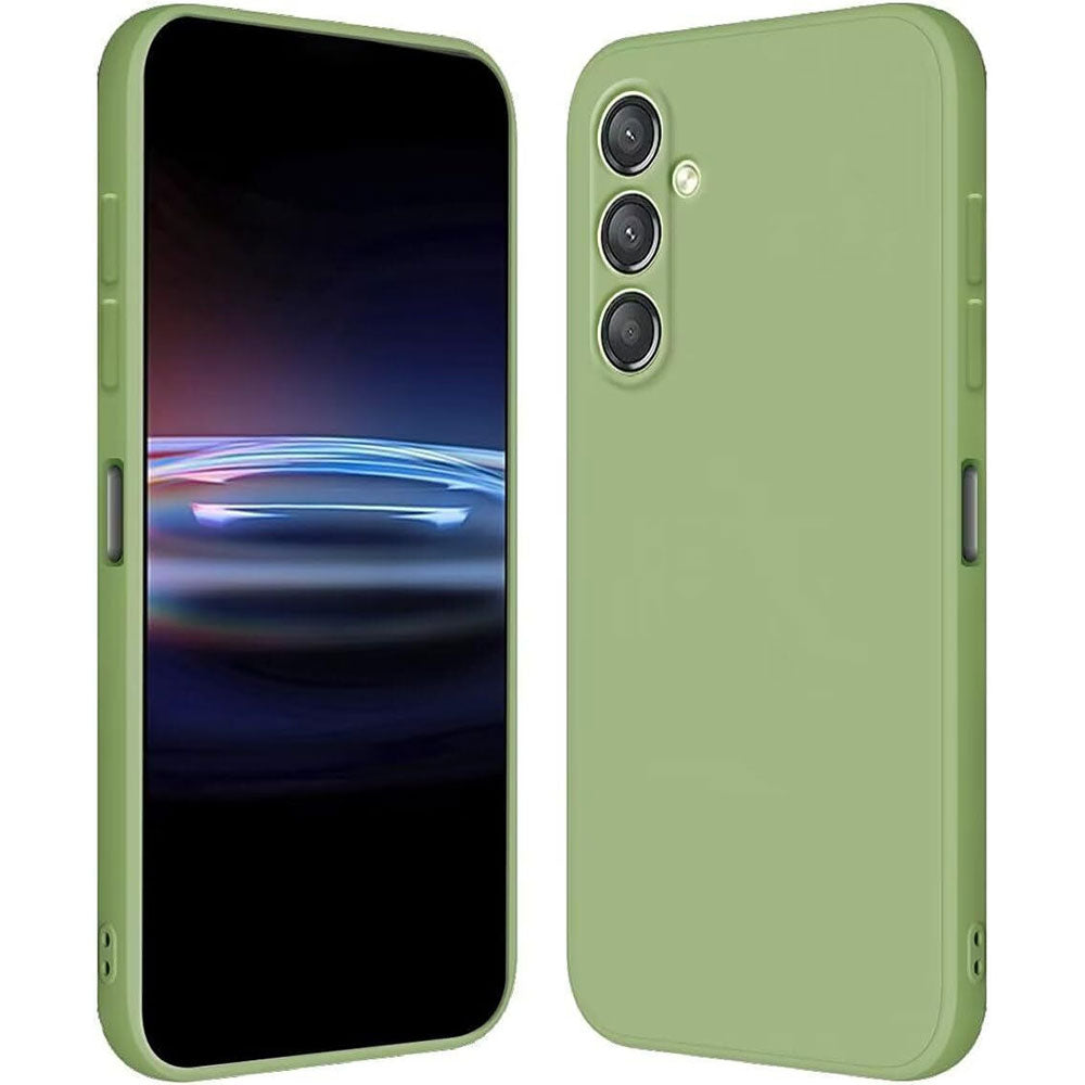TechWave Soft Silicone case for Samsung Galaxy A25 5G mint