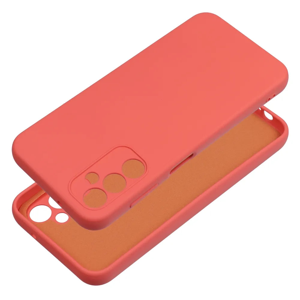 TechWave Soft Silicone case for Samsung Galaxy A25 5G peach