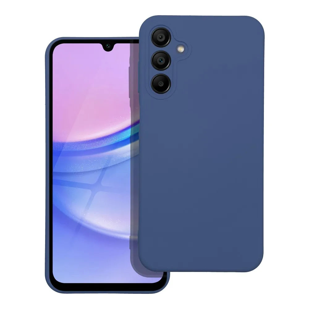 TechWave Soft Silicone case for Samsung Galaxy A27 5G navy blue