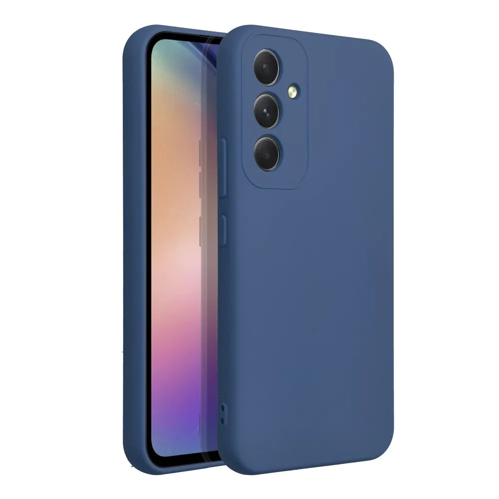 TechWave Soft Silicone case for Samsung Galaxy A54 5G navy blue