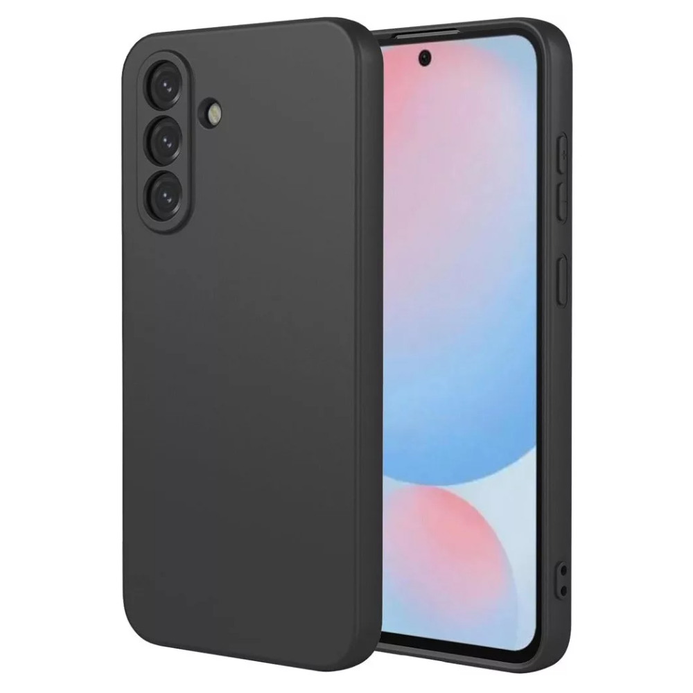 TechWave Soft Silicone case for Samsung Galaxy A57 5G black