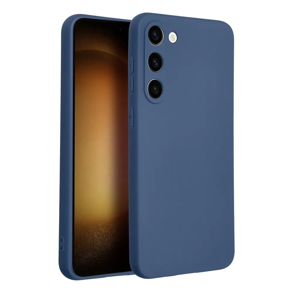 TechWave Soft Silicone case for Samsung Galaxy S24+ dark blue