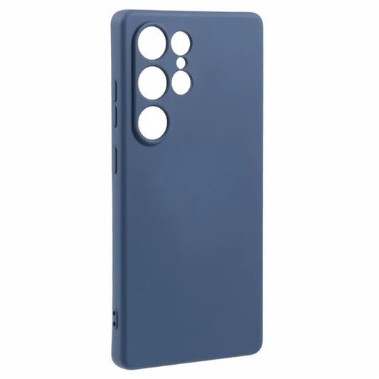 TechWave Soft Silicone case for Samsung Galaxy S25 Ultra navy blue