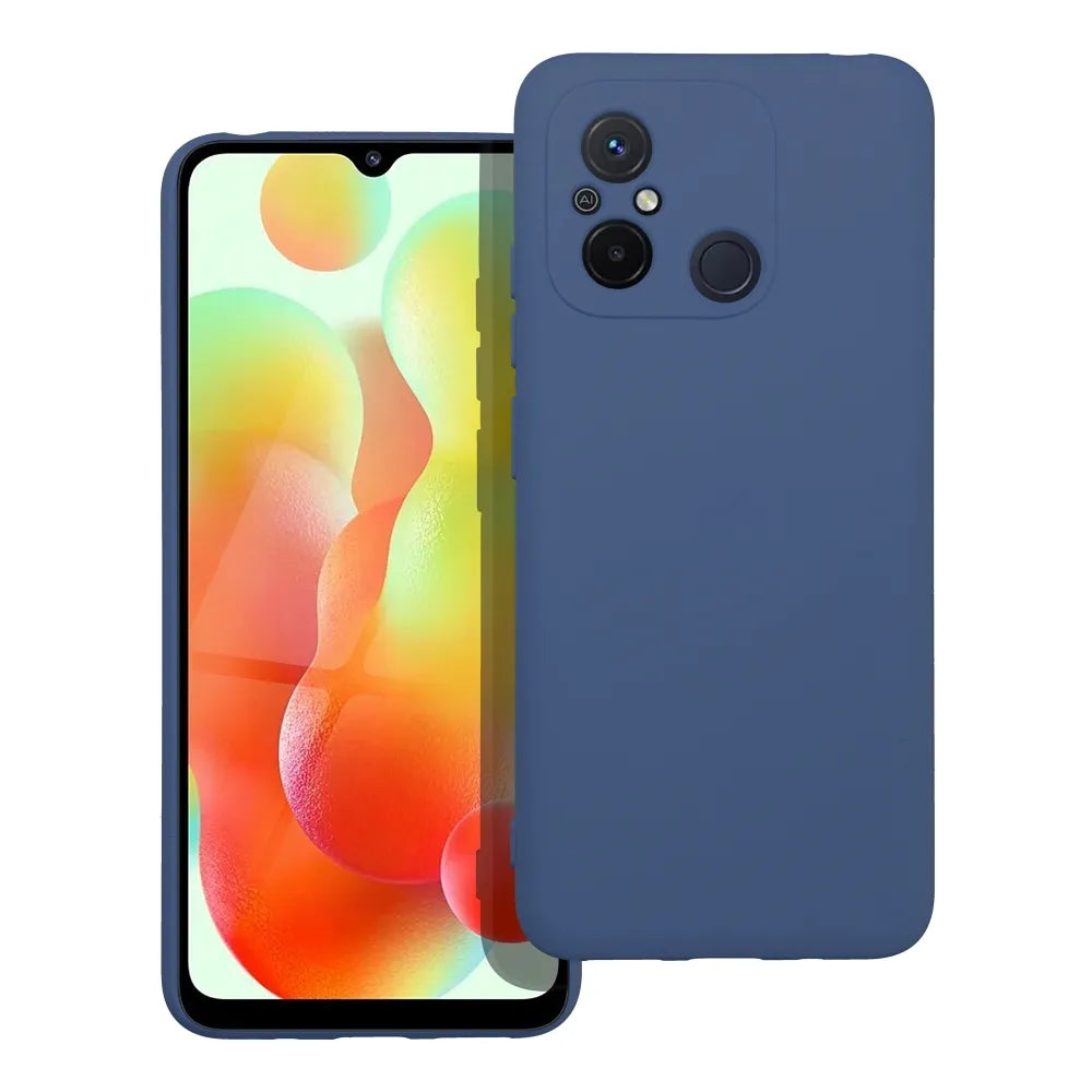 TechWave Soft Silicone case for Xiaomi Redmi 12C navy blue