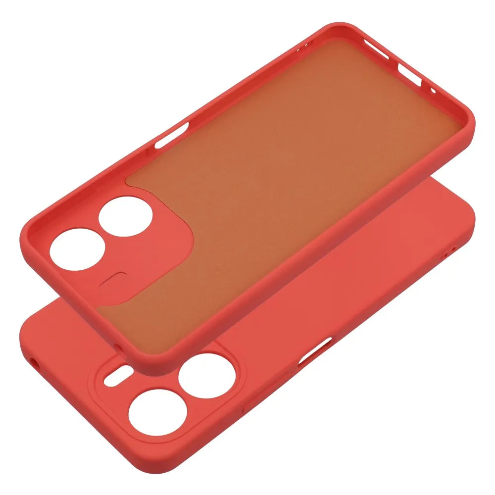 TechWave Soft Silicone case for Xiaomi Redmi 13C peach