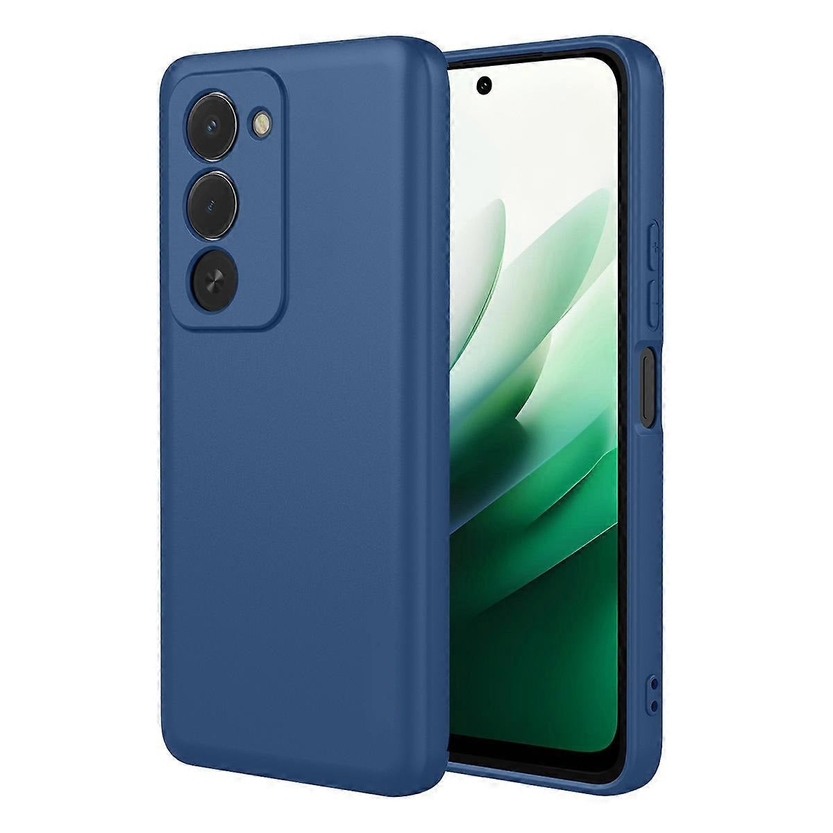 TechWave Soft Silicone case for Xiaomi Redmi 15 navy blue