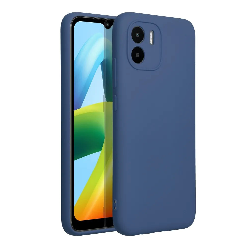 TechWave Soft Silicone case for Xiaomi Redmi A1 / Redmi A2 navy blue