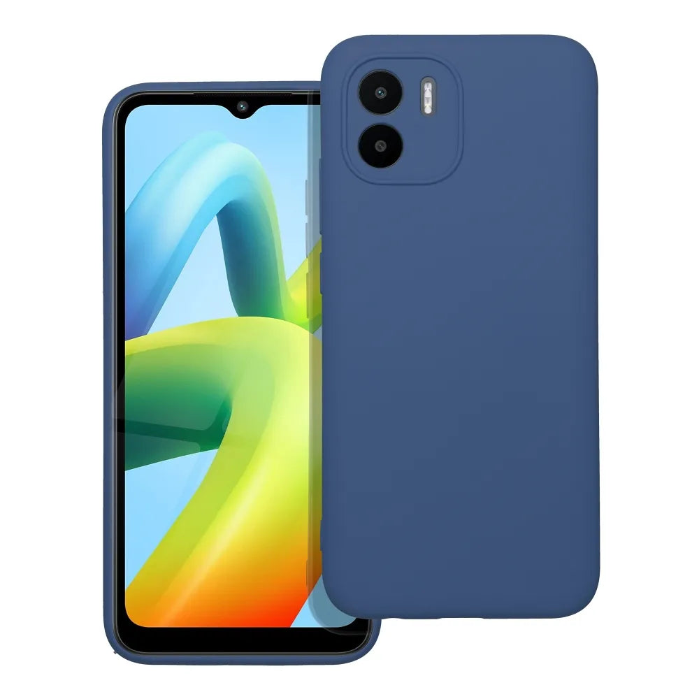 TechWave Soft Silicone case for Xiaomi Redmi A1 / Redmi A2 navy blue