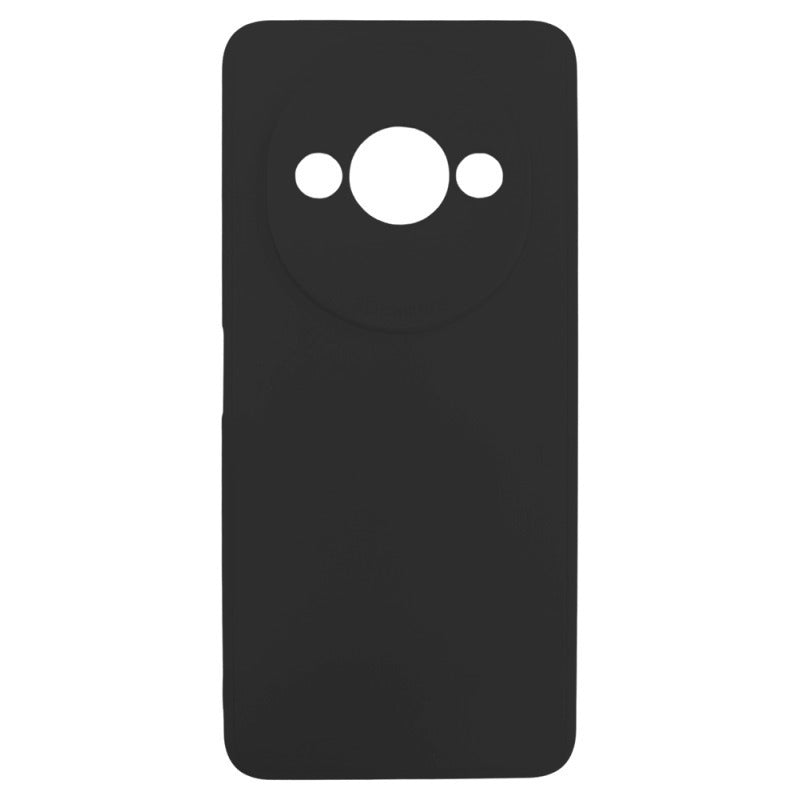 TechWave Soft Silicone case for Xiaomi Redmi A3 black