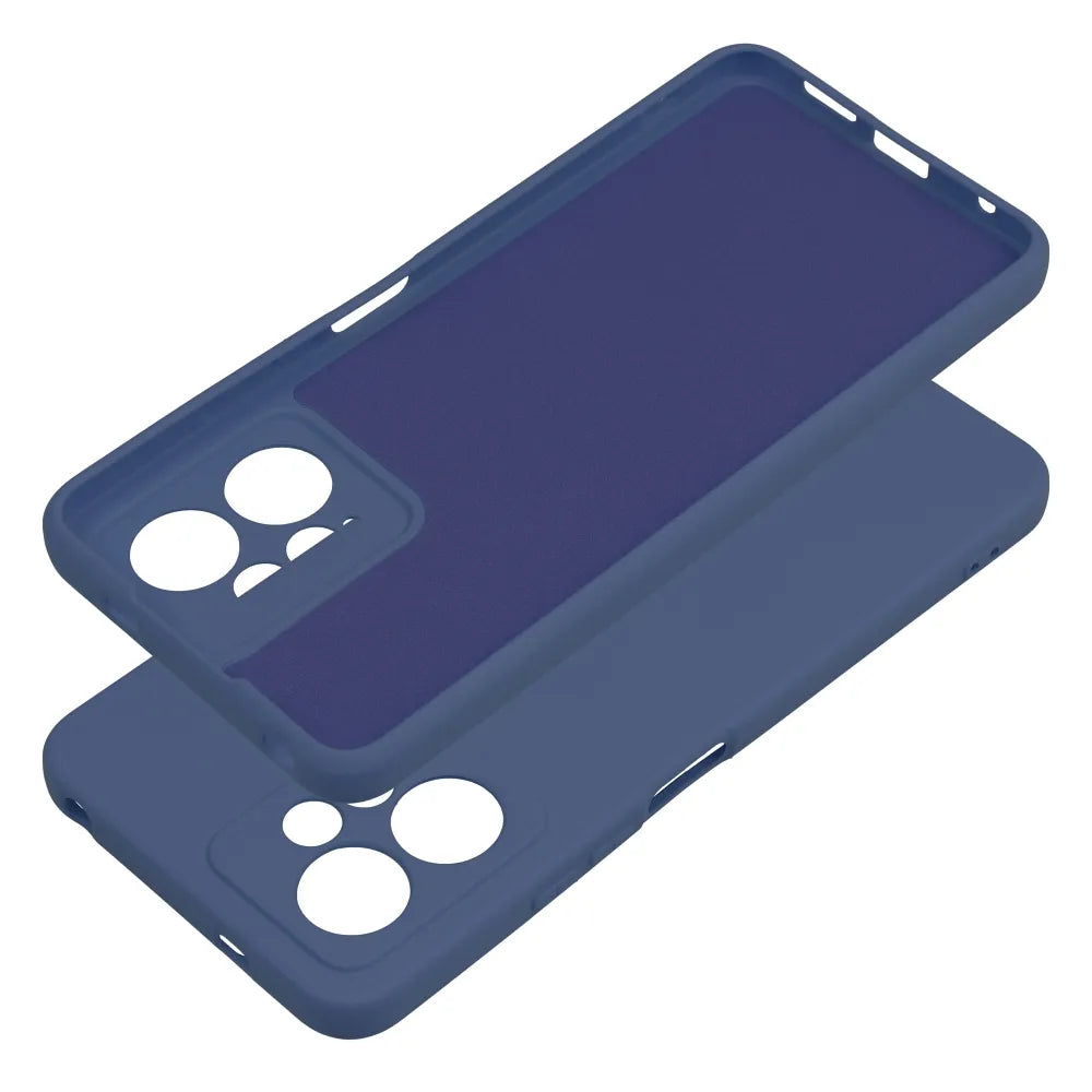 TechWave Soft Silicone case for Xiaomi Redmi Note 12 4G navy blue