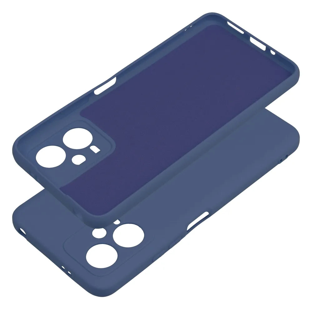 TechWave Soft Silicone case for Xiaomi Redmi Note 12 5G navy blue