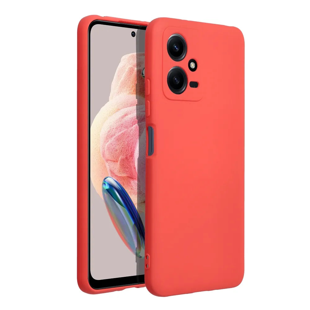 TechWave Soft Silicone case for Xiaomi Redmi Note 12 5G peach