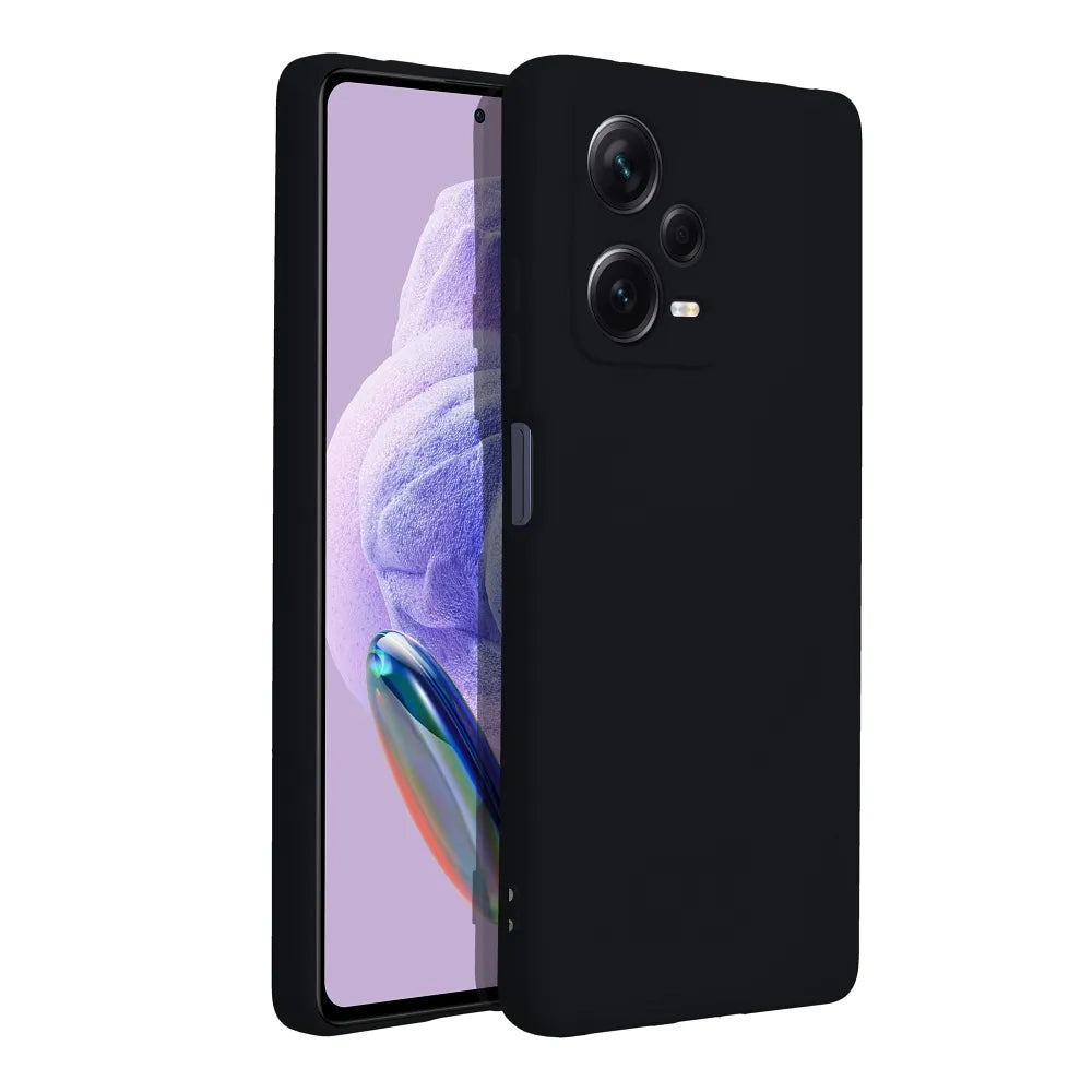 TechWave Soft Silicone case for Xiaomi Redmi Note 12 Pro+ 5G black