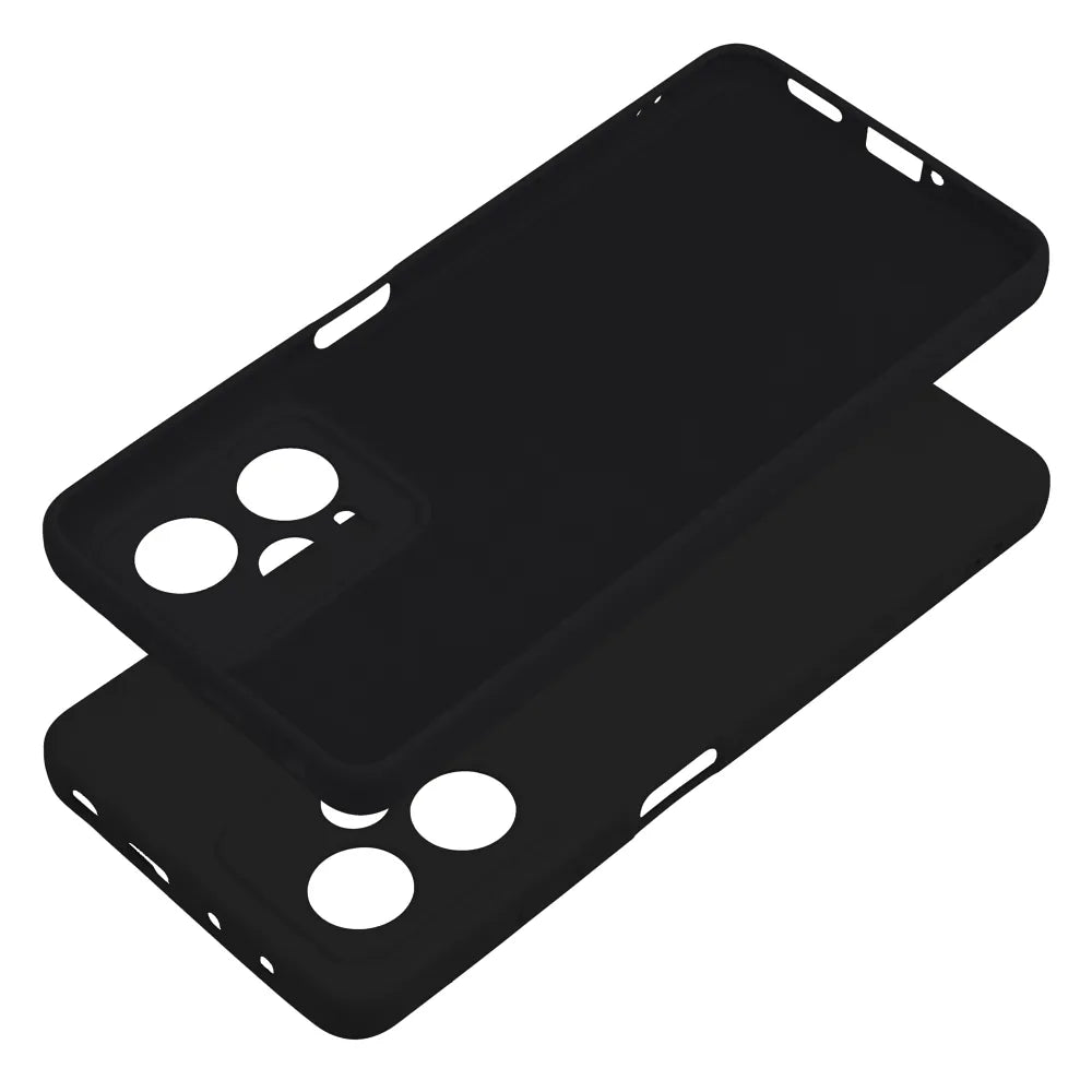 TechWave Soft Silicone case for Xiaomi Redmi Note 12 Pro 5G black