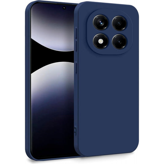 TechWave Soft Silicone case for Xiaomi Redmi Note 15 Pro 5G navy blue