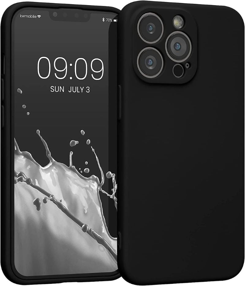 TechWave Soft Silicone case for iPhone 13 Pro black