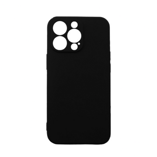TechWave Soft Silicone case for iPhone 13 Pro black