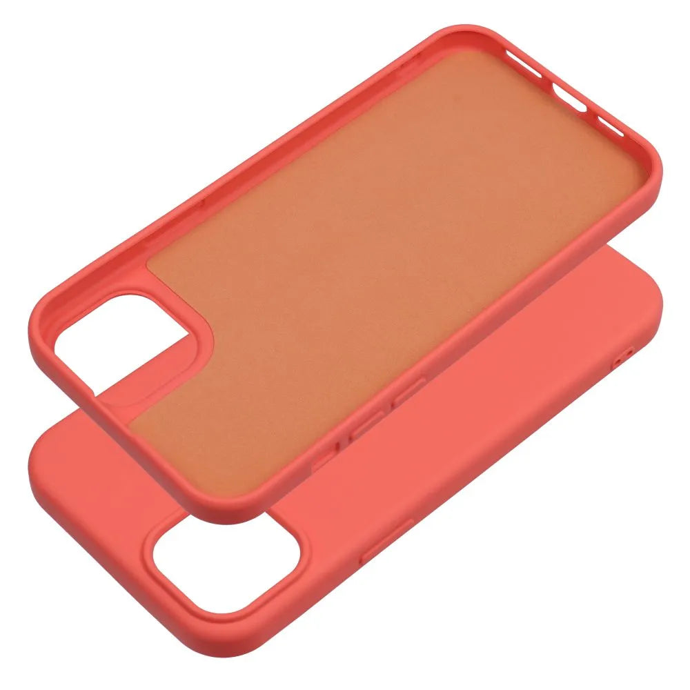 TechWave Soft Silicone case for iPhone 15 Plus peach
