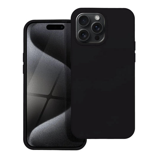 TechWave Soft Silicone case for iPhone 15 Pro Max black