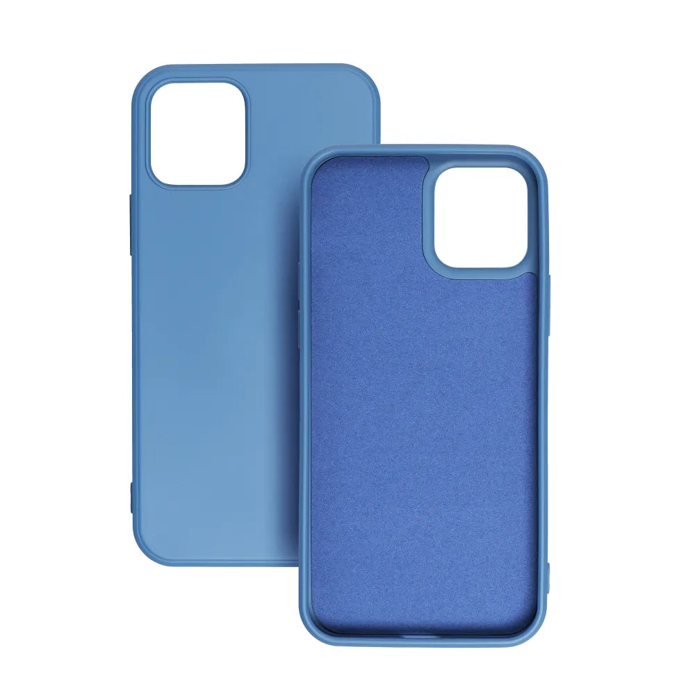 TechWave Soft Silicone case for iPhone 16 Pro navy blue