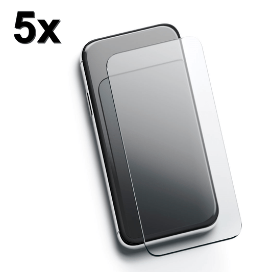 TechWave Tempered Glass 9H 2D (case friendly) for Apple iPhone 15 Plus / 16 Plus (Σετ 5 τεμαχίων - bulk)