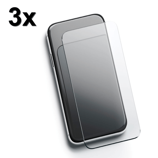 TechWave Tempered Glass 9H 2D (case friendly) for Apple iPhone X (Σετ 3 τεμαχίων - bulk)