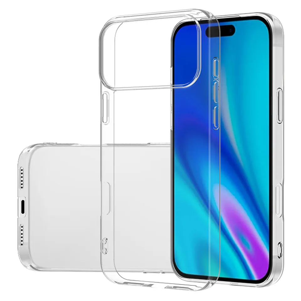 TechWave Ultra Slim 0.5mm back case for Apple iPhone 17 Pro transparent