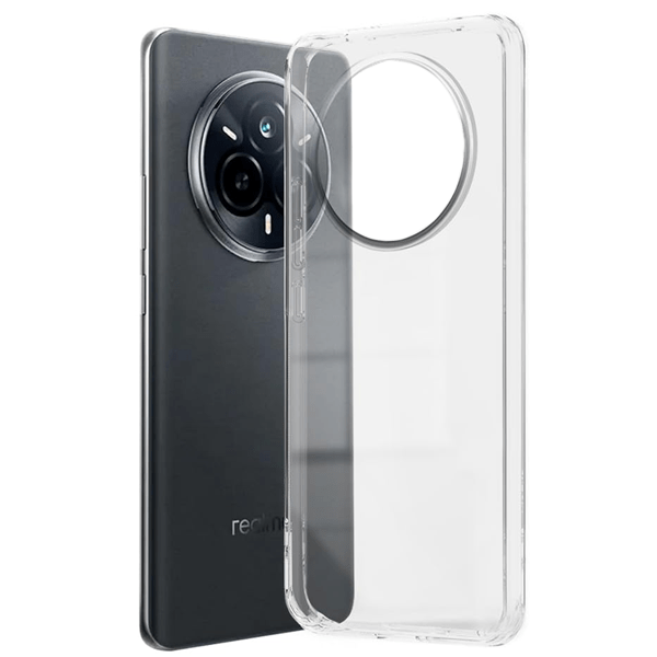 TechWave Ultra Slim 0.5mm back case for Realme 14 Pro transparent