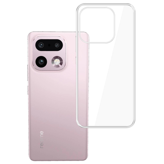 TechWave Ultra Slim 0.5mm back case for Realme 16 Pro 5G transparent