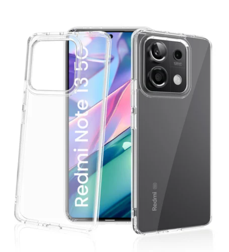 TechWave Ultra Slim 0.5mm back case for Xiaomi Redmi Note 13 5G transparent
