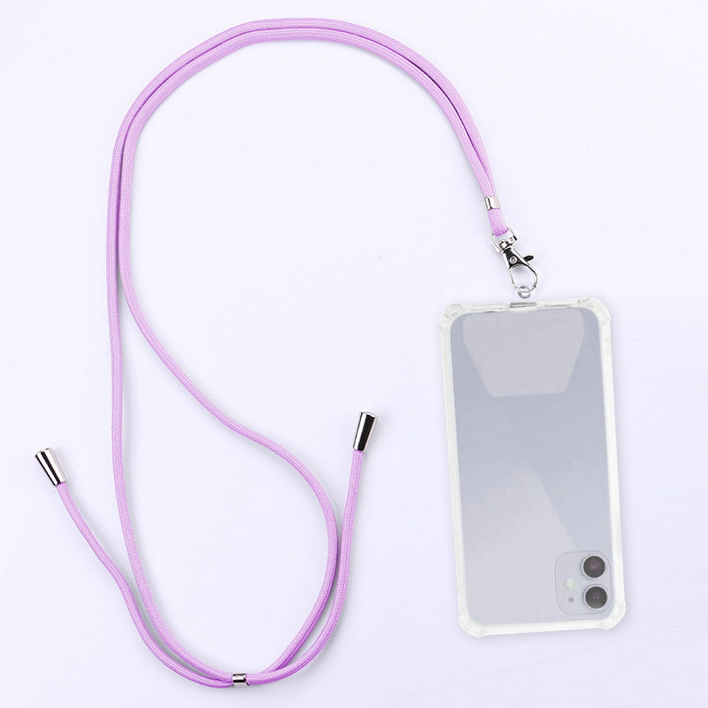 TechWave universal neck strap for mobile phones/tablets violet