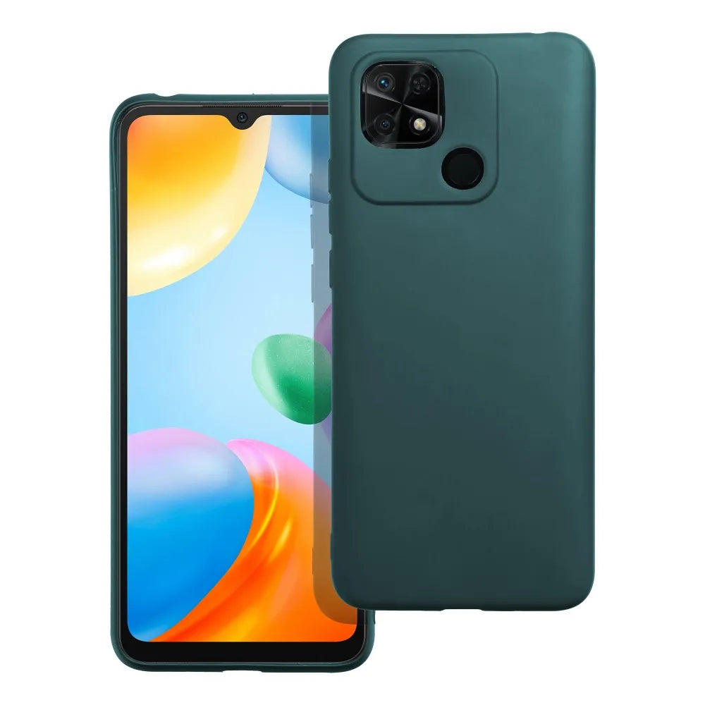 Techwave Matt case for Xiaomi Redmi 10C forest green