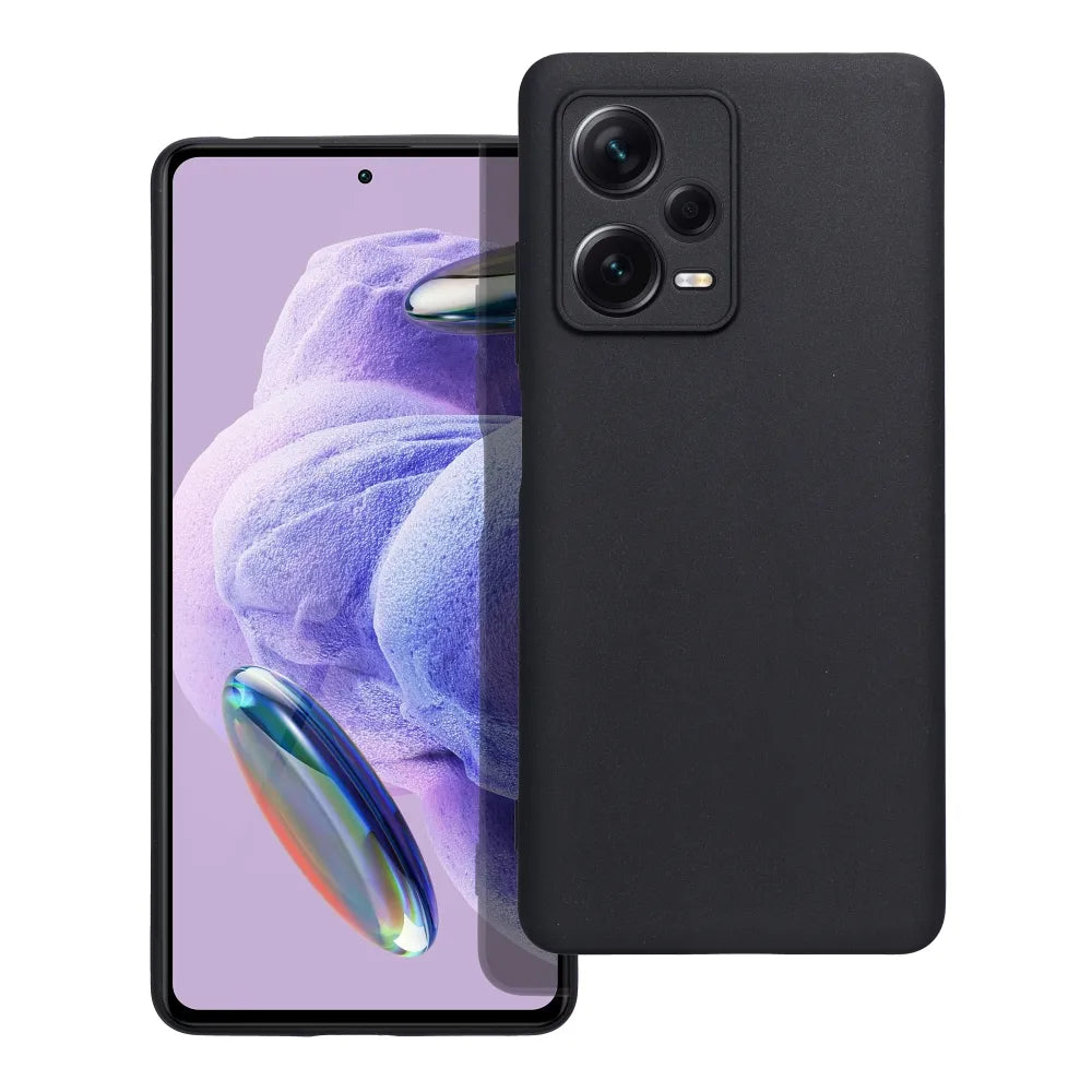 Techwave Matt case for Xiaomi Redmi Note 12 Pro+ 5G black