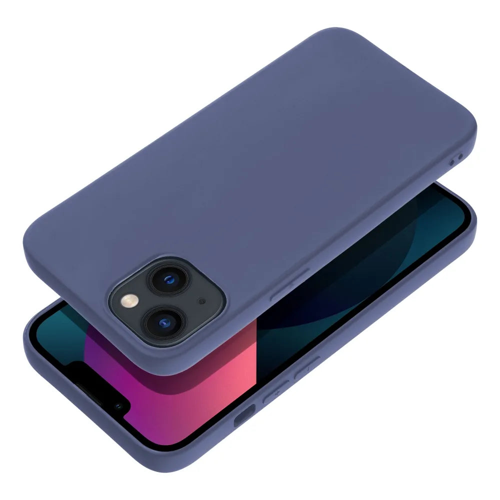 Techwave Matt case for iPhone 13 navy blue