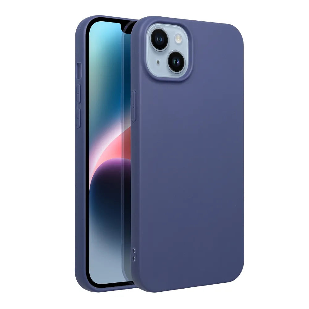 Techwave Matt case for iPhone 13 navy blue